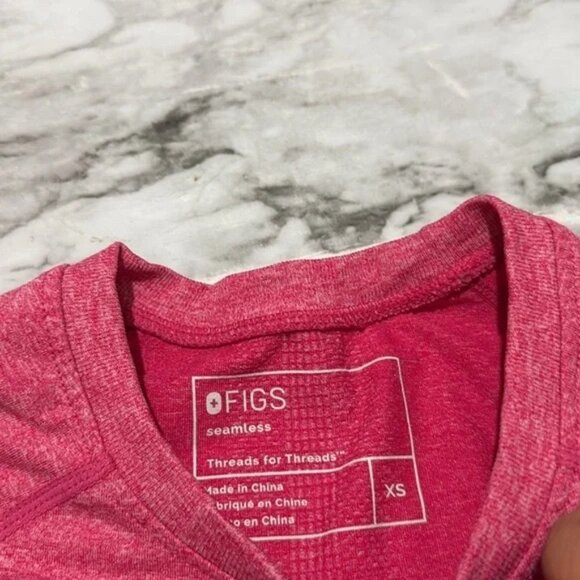 FIGS Salta Seamless Longsleeve Underscrub in Pink Size XS - Picture 8 of 8